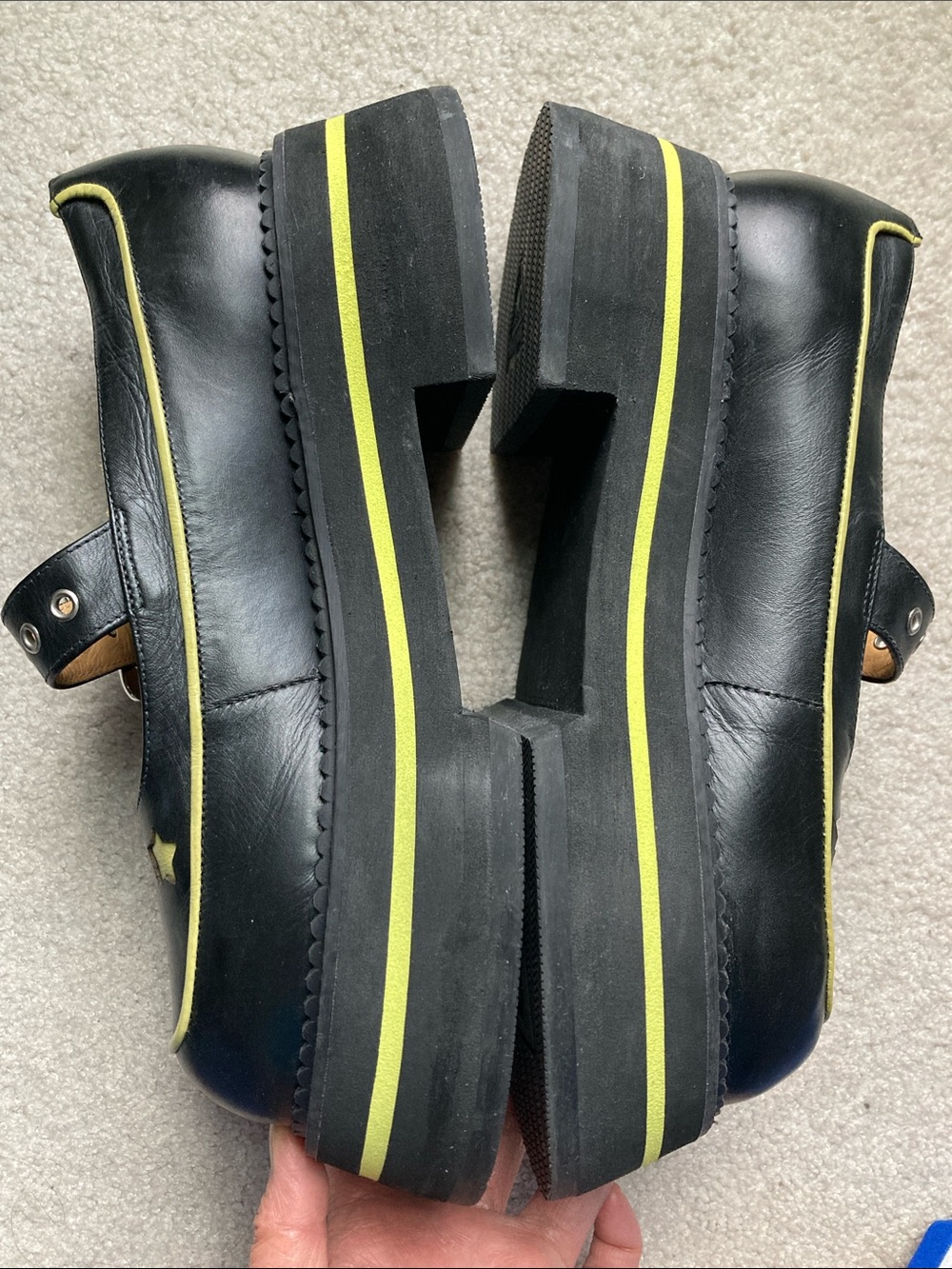 John Fluevog Freshvogs FV3 mary janes with star cutouts - Picture 4 of 17